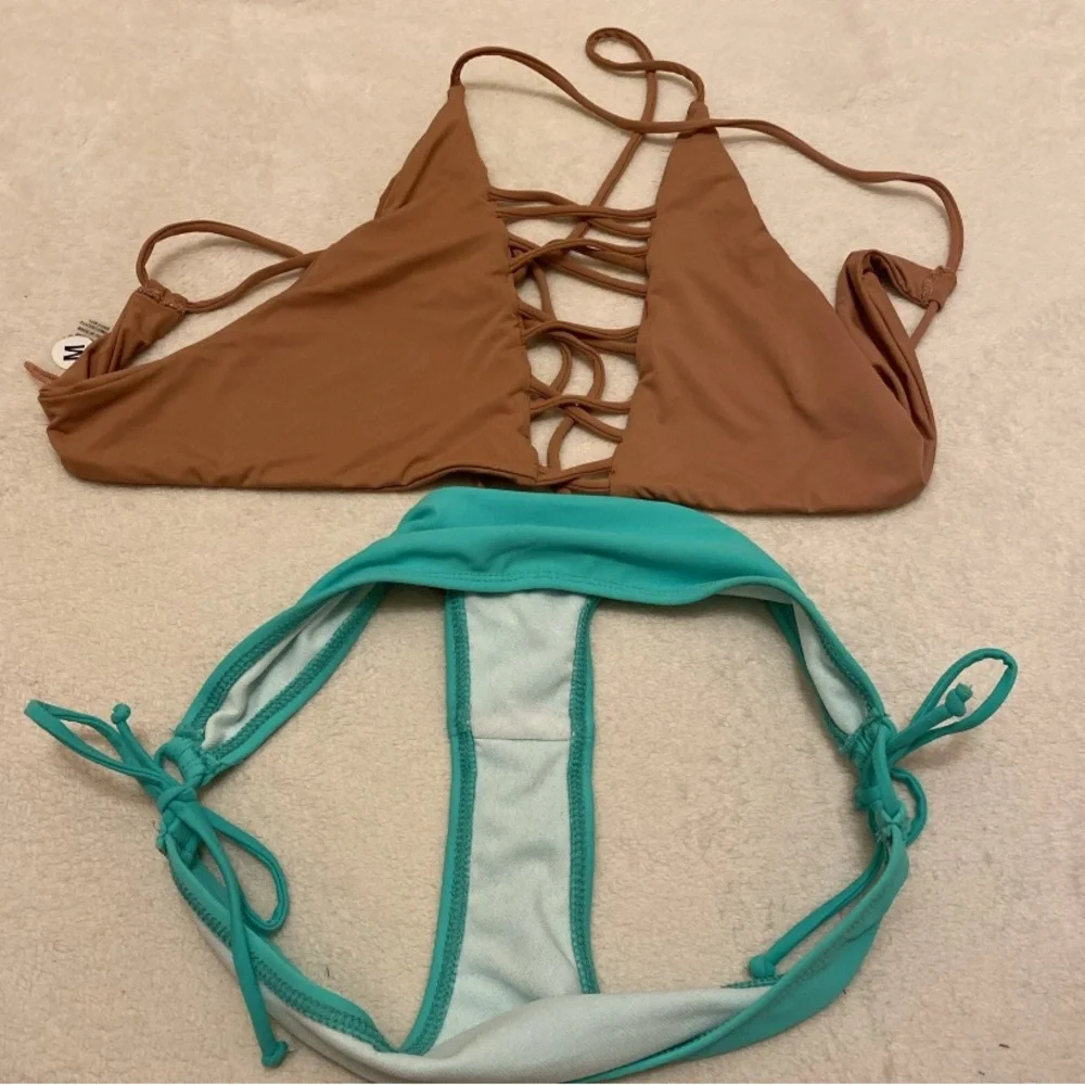 Dippin' Daisy's Milk Chocolate & Seafoam Bikini